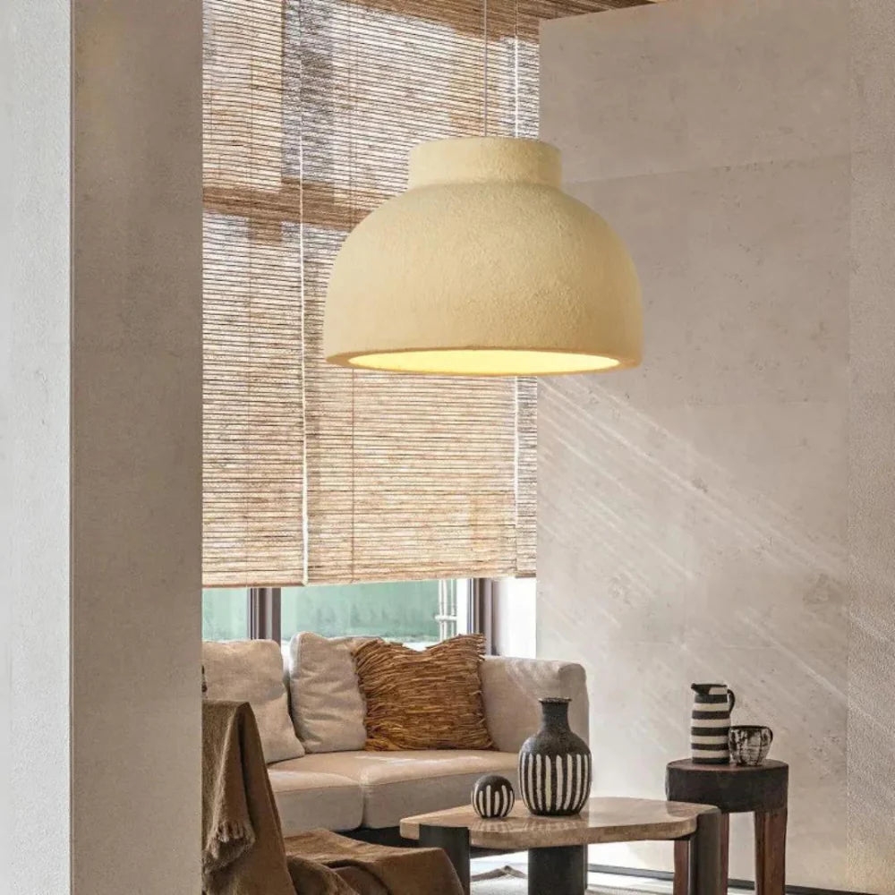 Nordic Bowl Minimalist Polystyrene Pendant Light D829