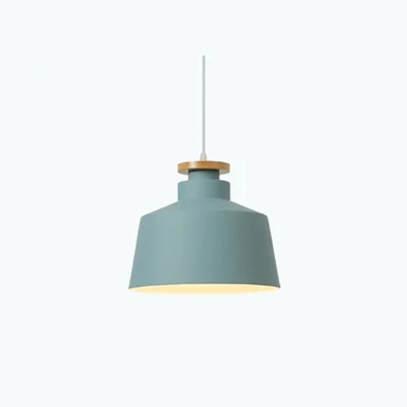 Lampada a sospensione blu di taglia A