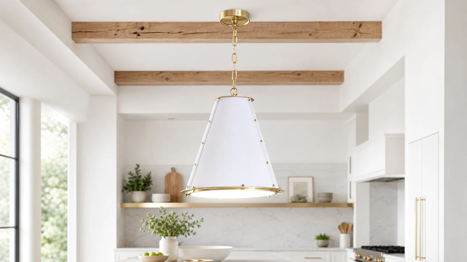 Lampa wisząca Pierrepont D519 w kuchni
