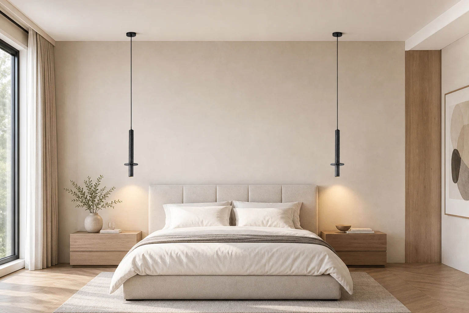 Lampa wisząca D911 w stylu życia we wnętrzach