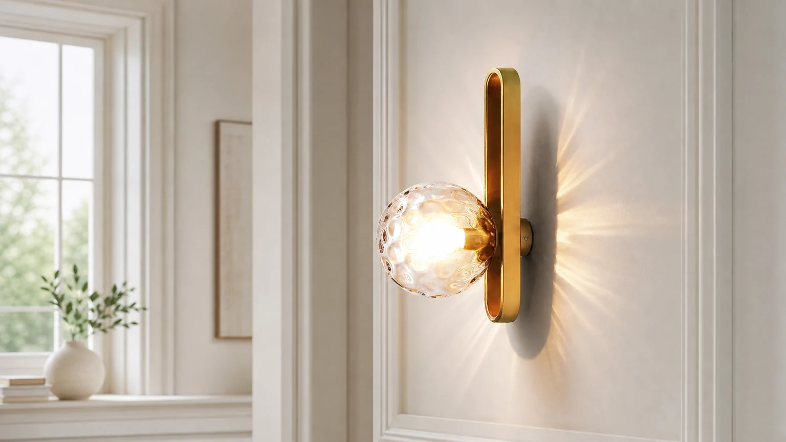 Subtelna lampa wisząca Aura D815 w ciepłym wnętrzu