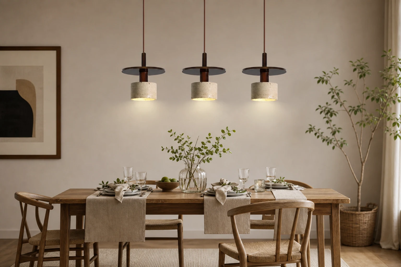 Lampa wisząca w scenie związanej ze stylem życia, w której produkt znajduje się w kontekście