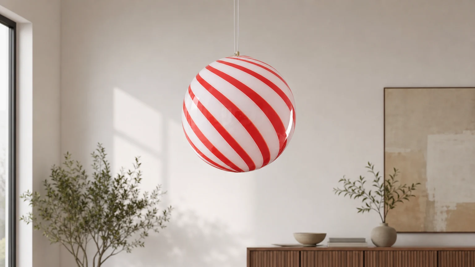 Lampa wisząca Solstice we współczesnym wnętrzu