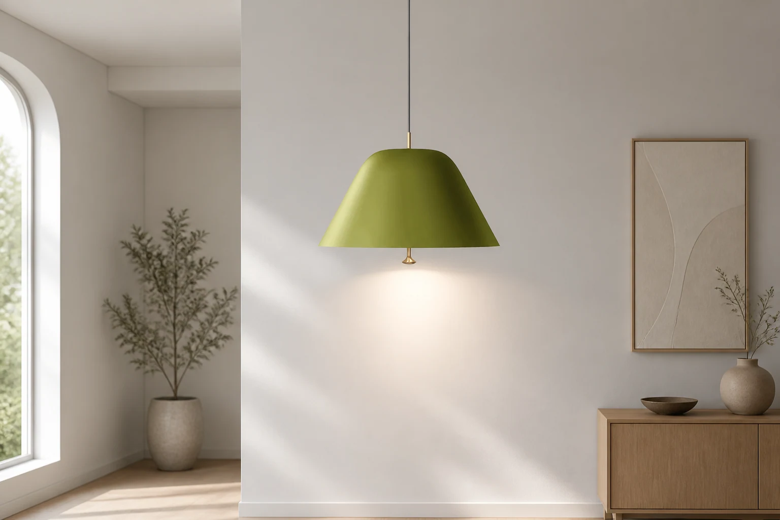 Lampa wisząca Levitate w dodatkowej scenie lifestylowej