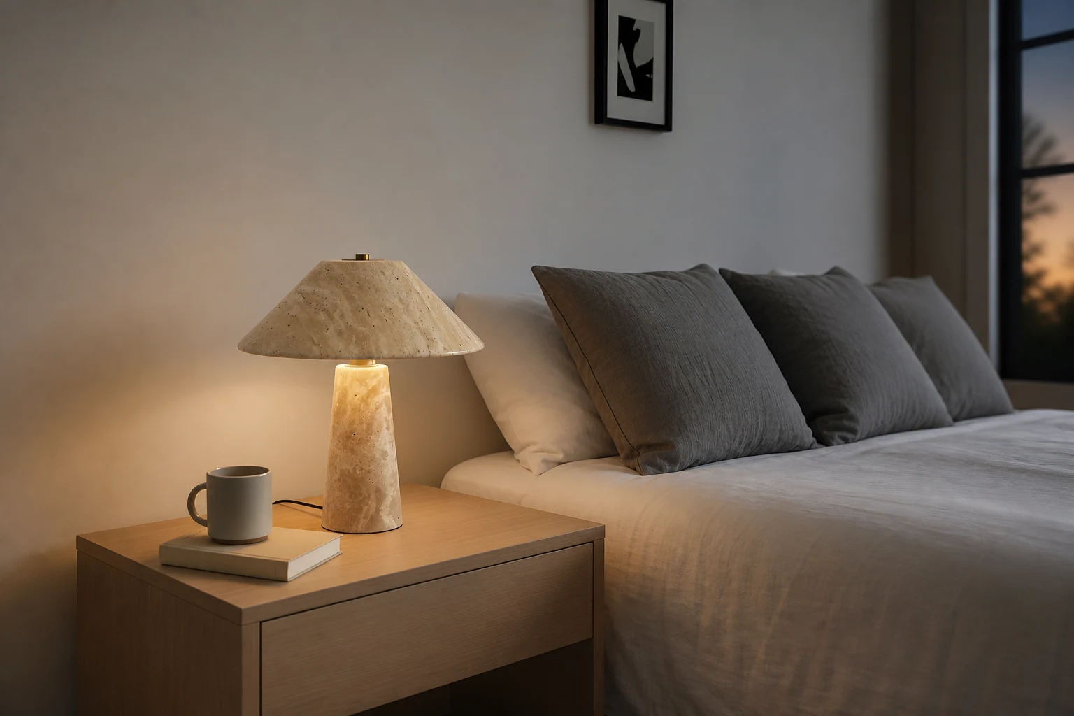 Lampa stołowa Auralin w stylu życia