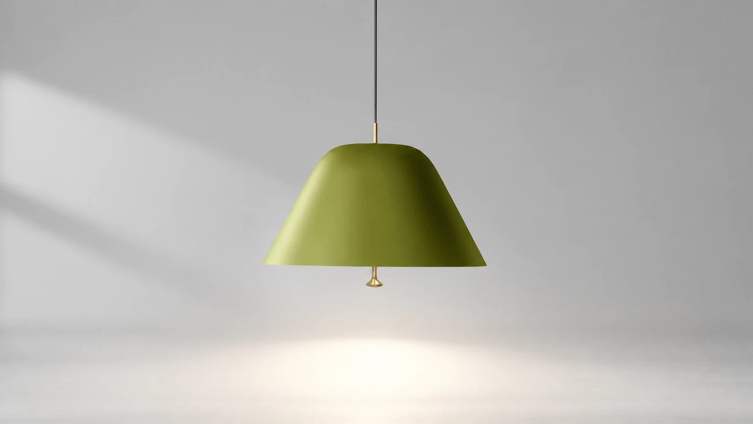 Lampa wisząca Levitate P035 w poziomej scenie pomieszczenia