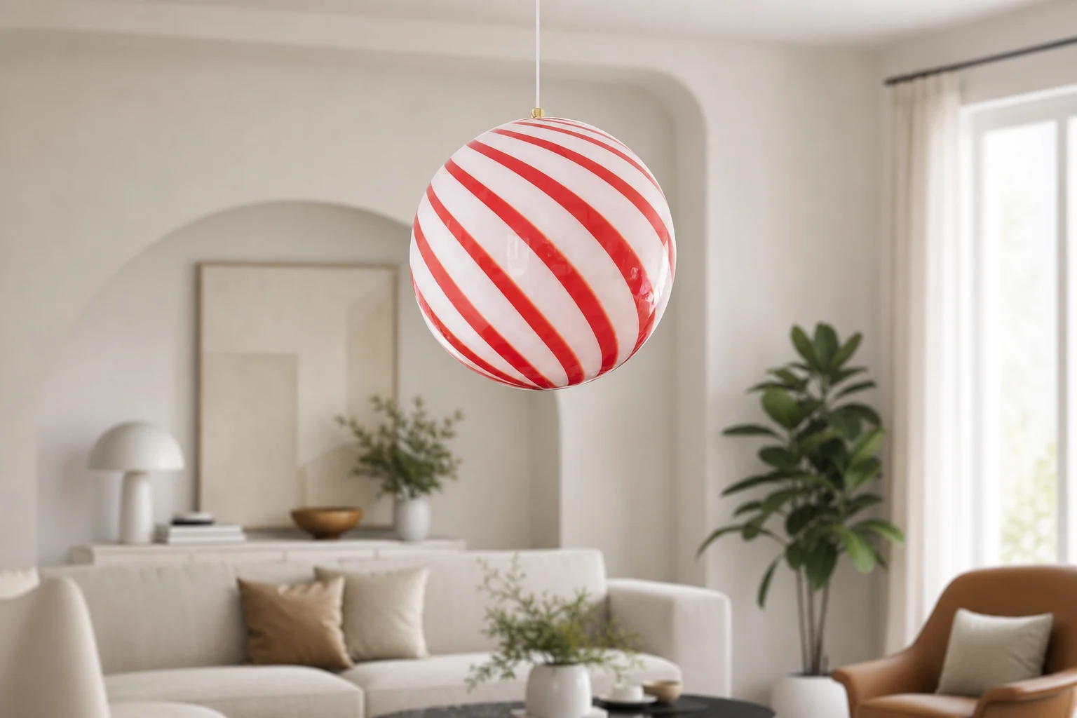 Lampa wisząca Solstice w stylu życia we wnętrzach
