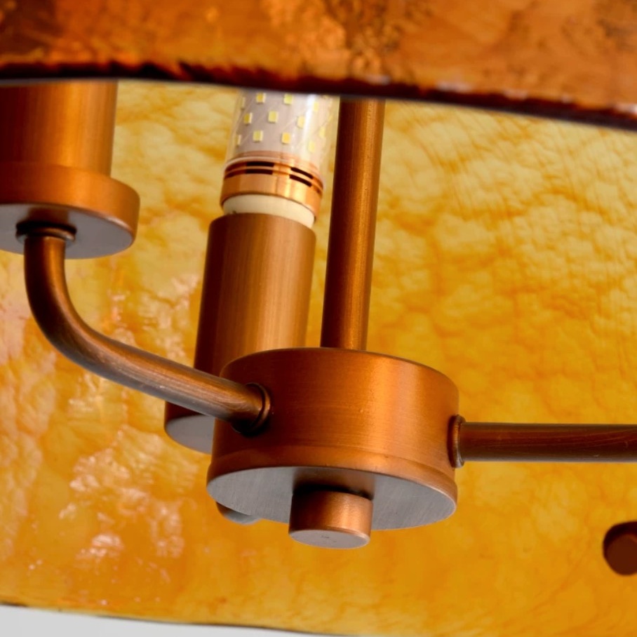 Inner socket and pendant hardware close-up