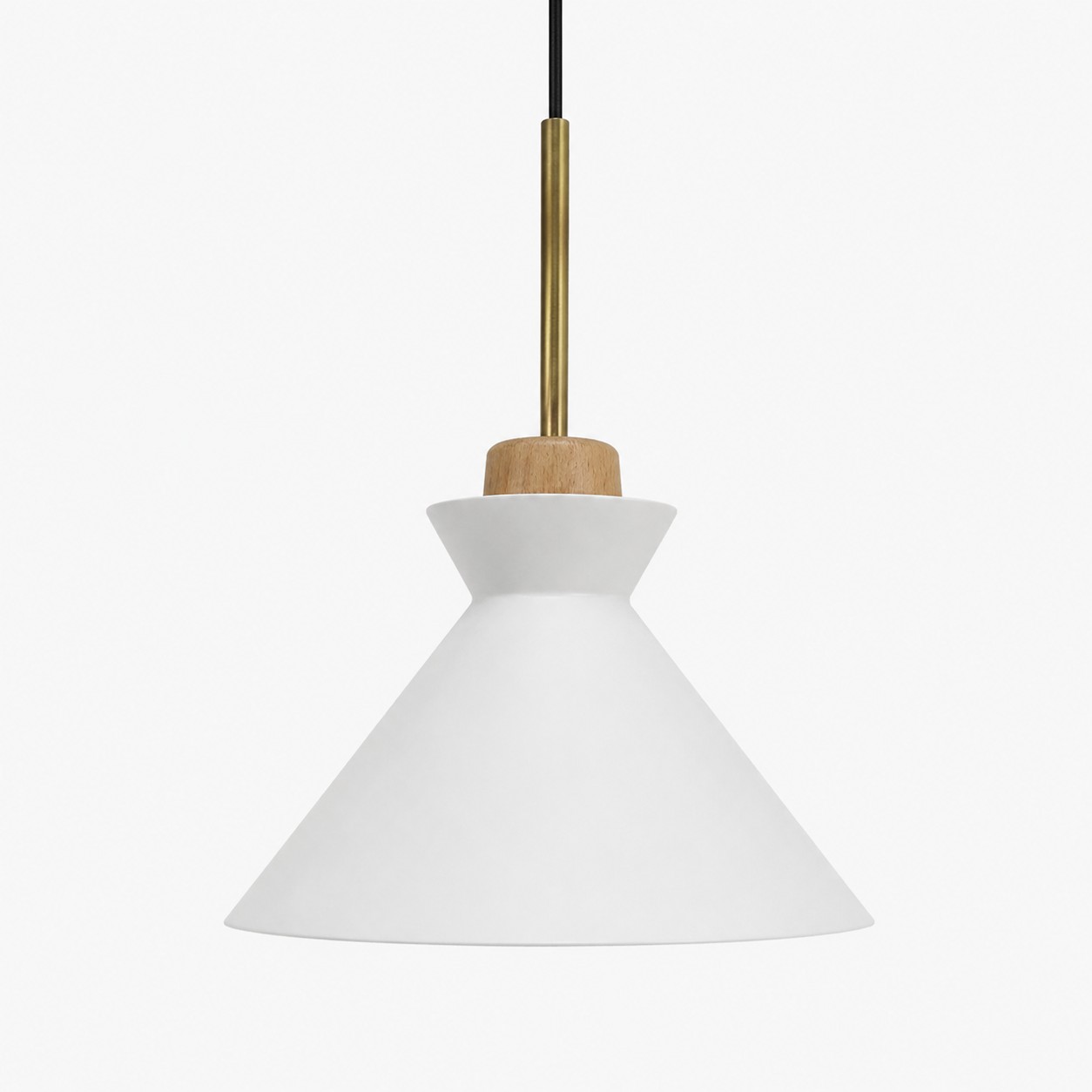 White or grey SPACE pendant lamp