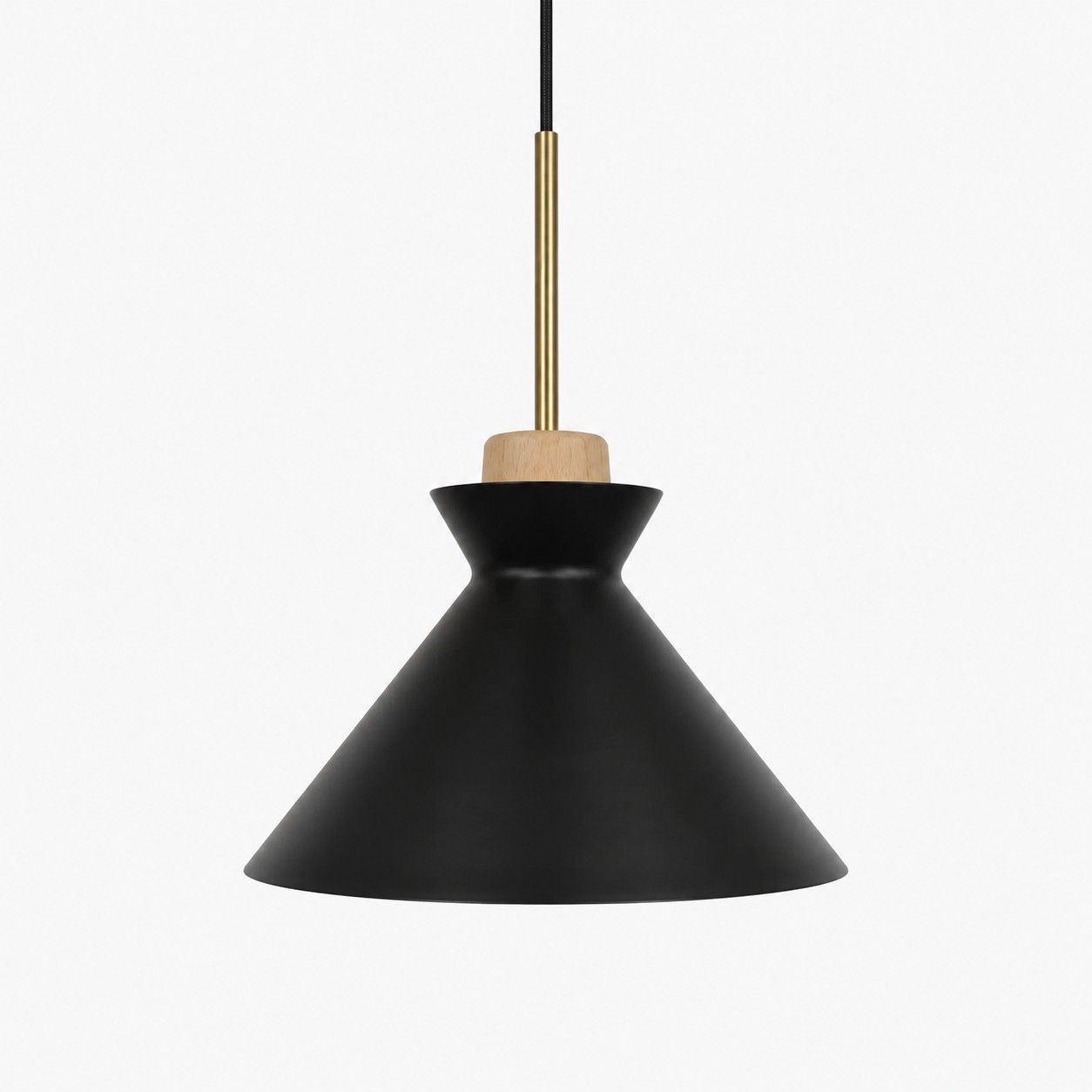 Black SPACE pendant lamp
