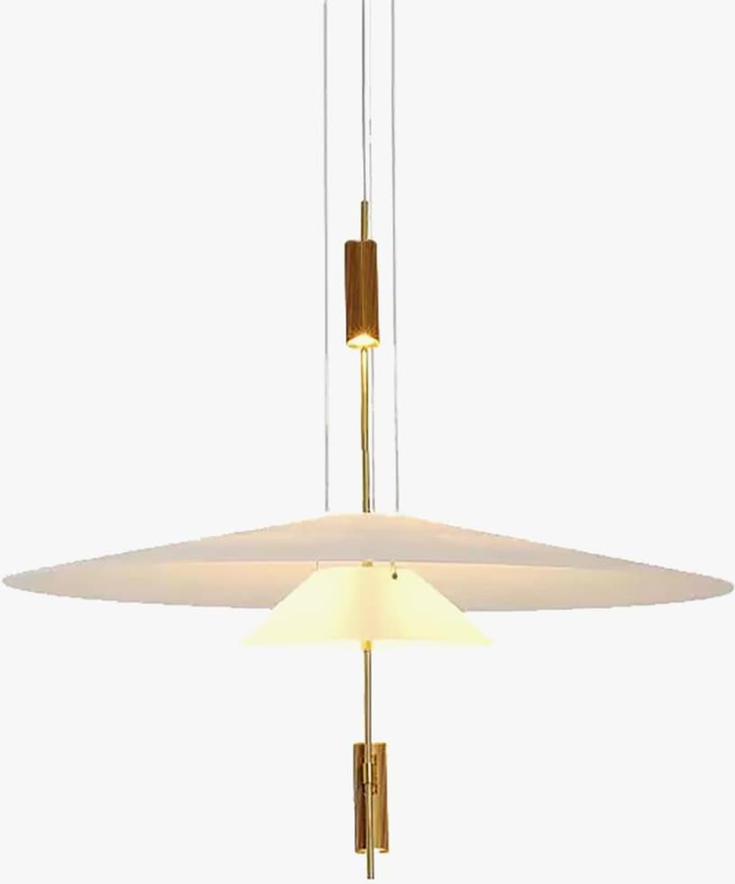 Gold Flamingo pendant light