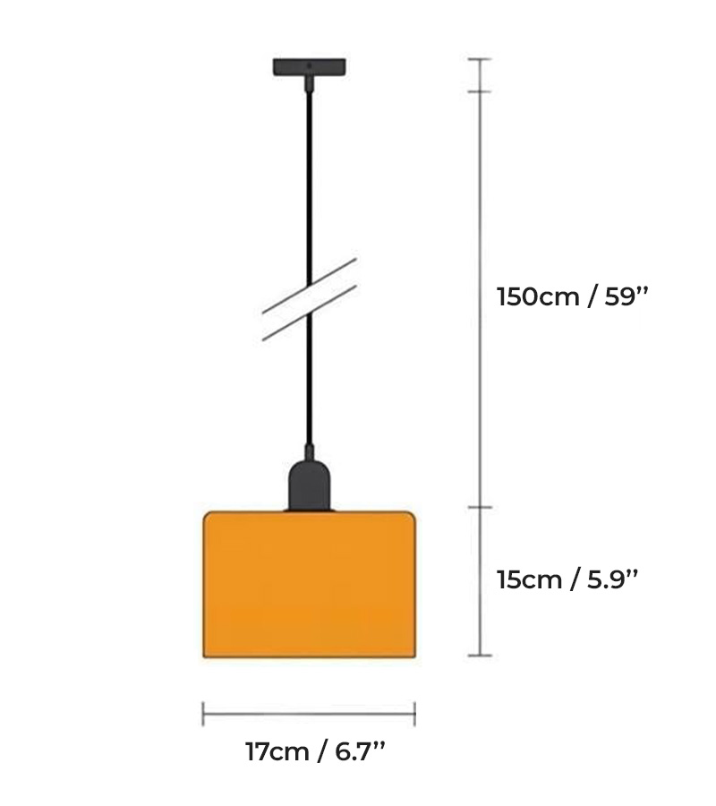 Diagrama de tamaño del producto S101