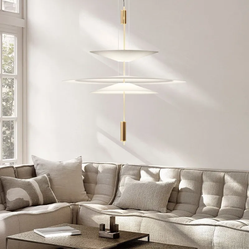 Modern LED Multi Layers Pendant Light For Dining Room