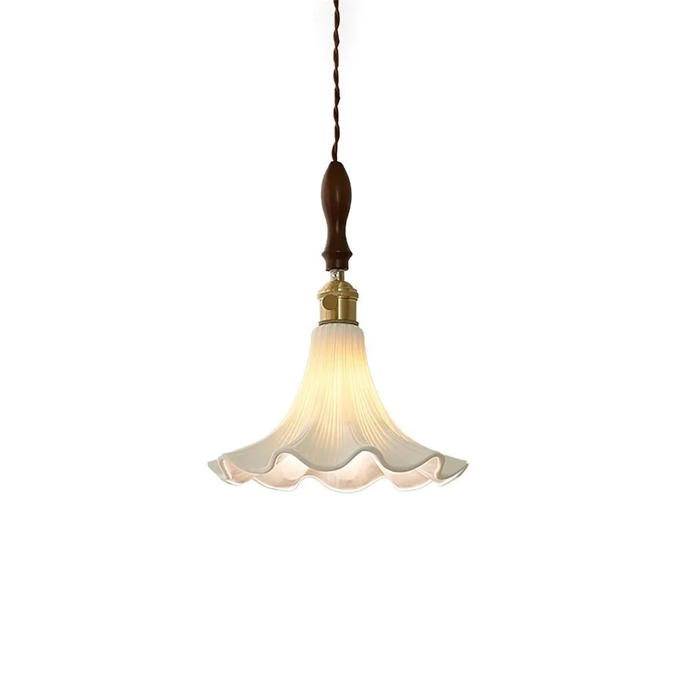 Petalis Charm French Petal Ceramic Pendant Light D953