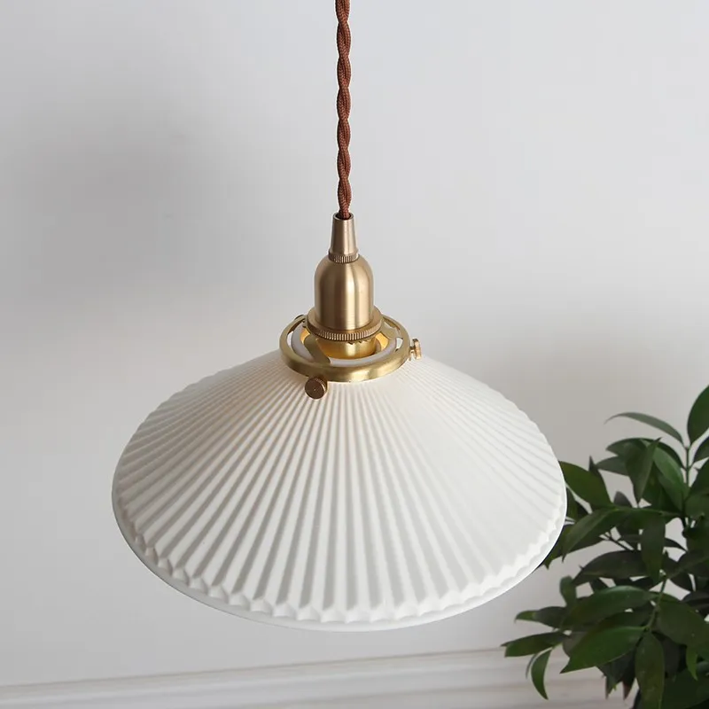 Modern Pleated Ceramic Wall Light S123