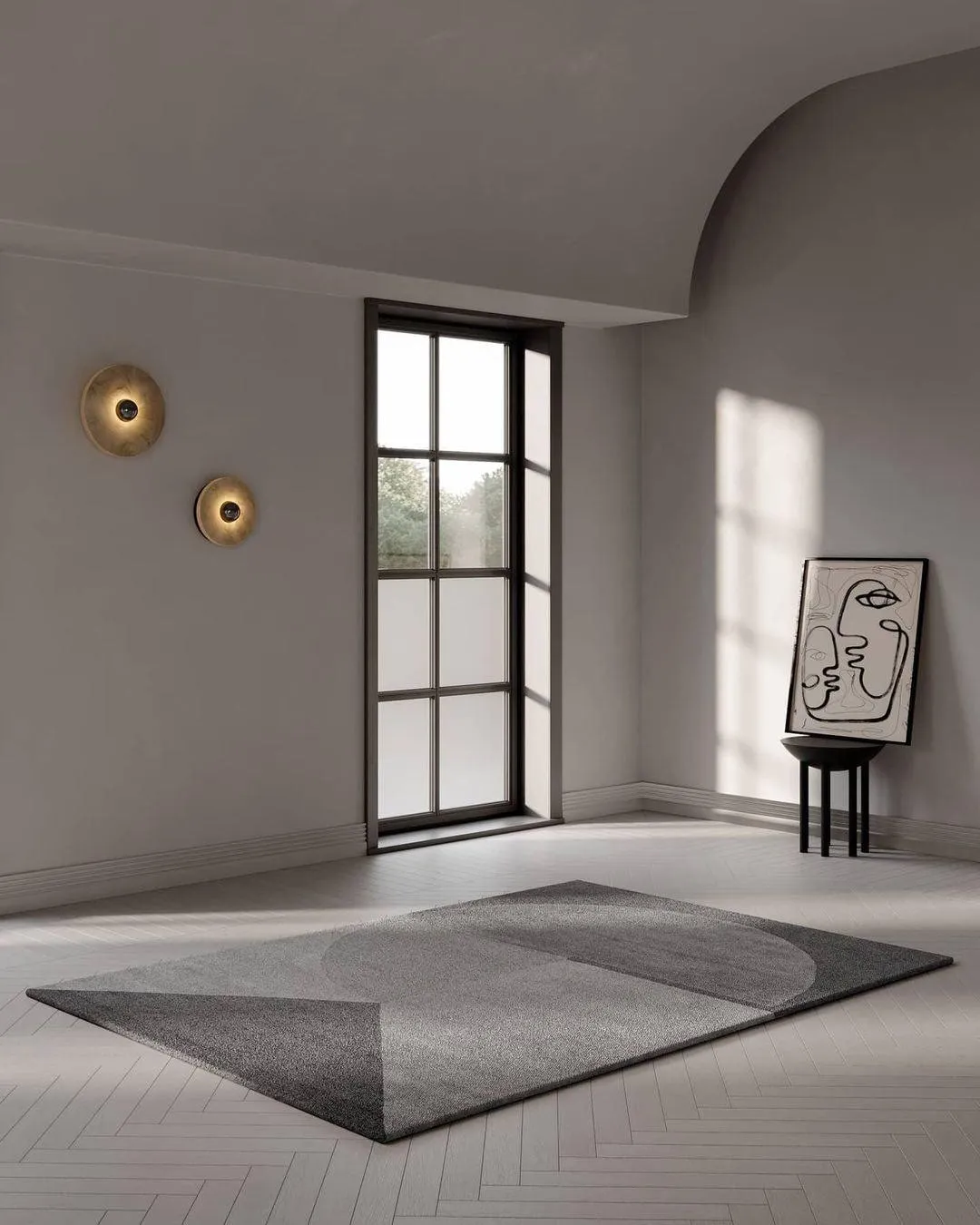 Creative Marble Round Wall Lamp M141