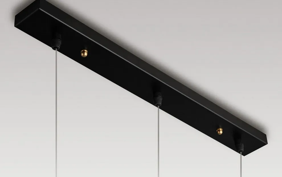 Rectangular Panel in Black