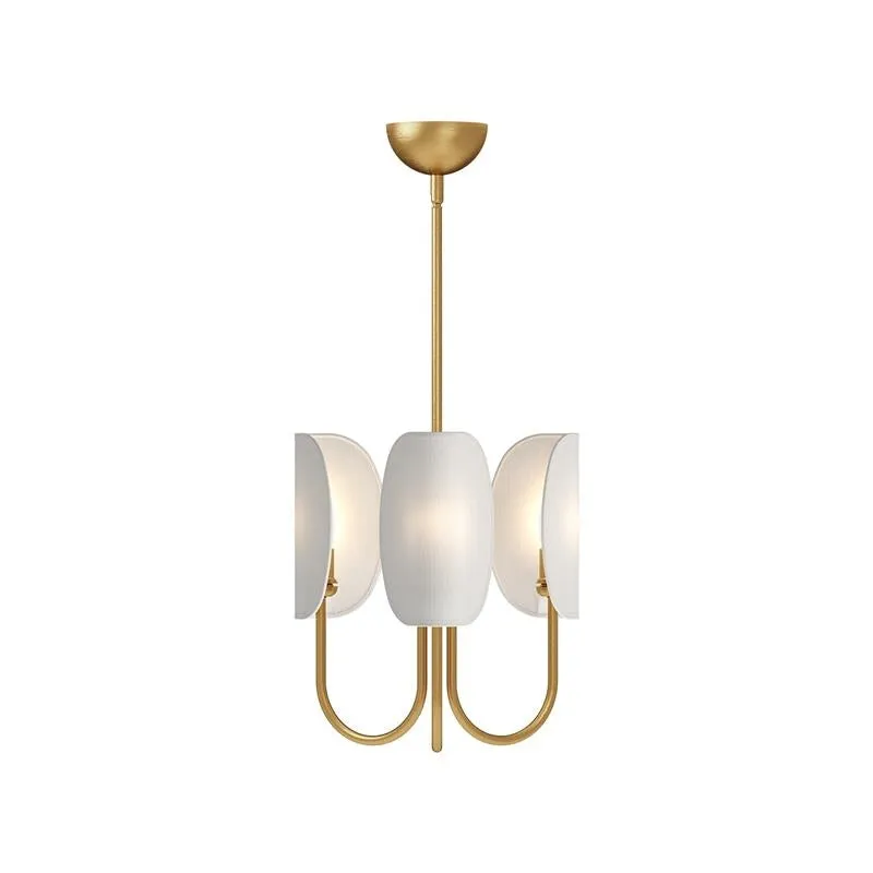 Leaf Brass Chandelier D548