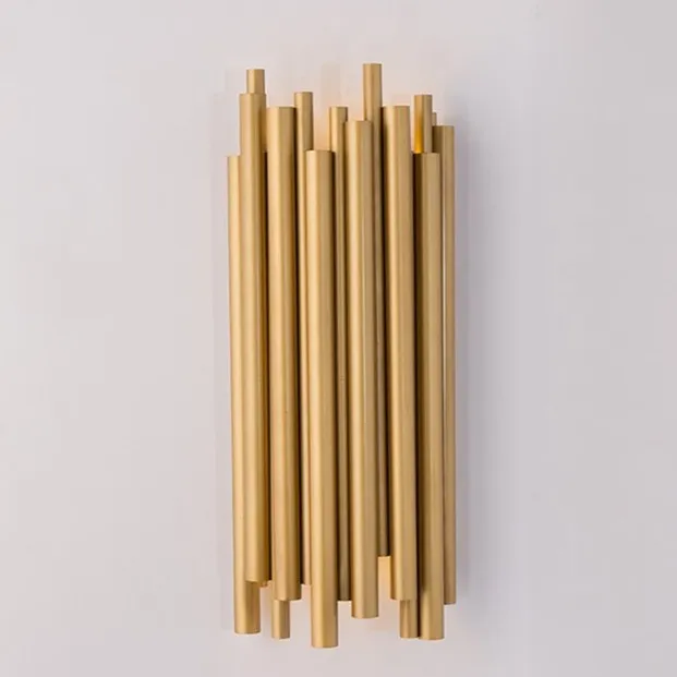 Gold Aluminum Wall Lamp