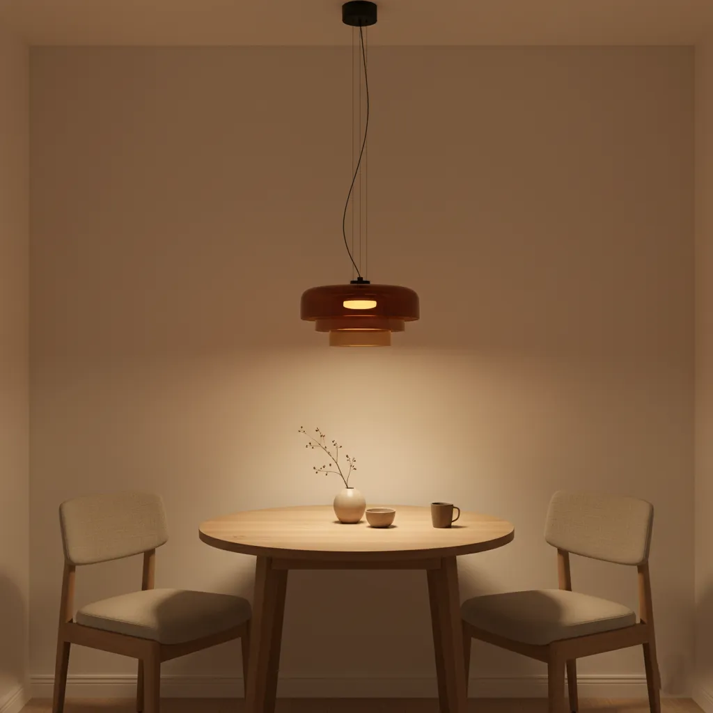 Nordic Celestial Glass Pendant Light D908
