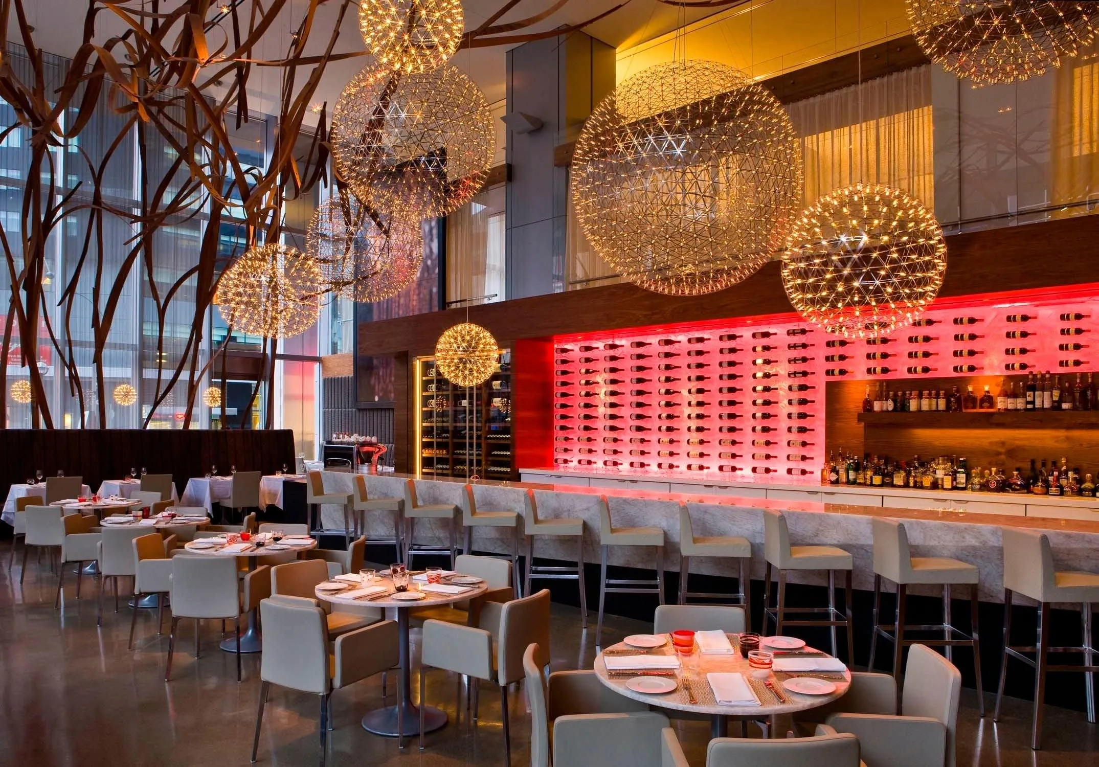 Silver Spark Ball Pendant Light T204
