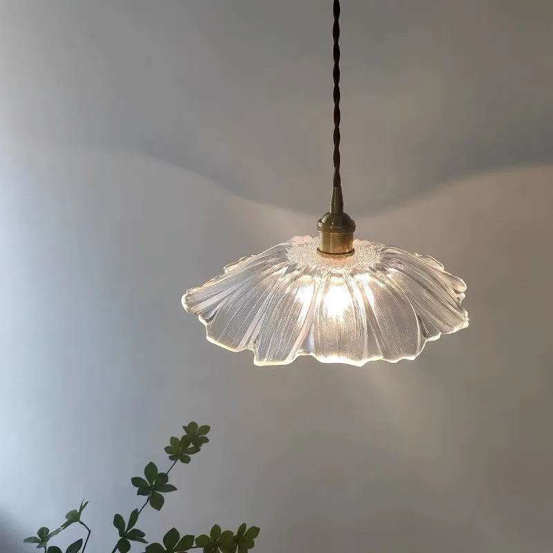 Tiffany Lotus Glass Pendant Light S55