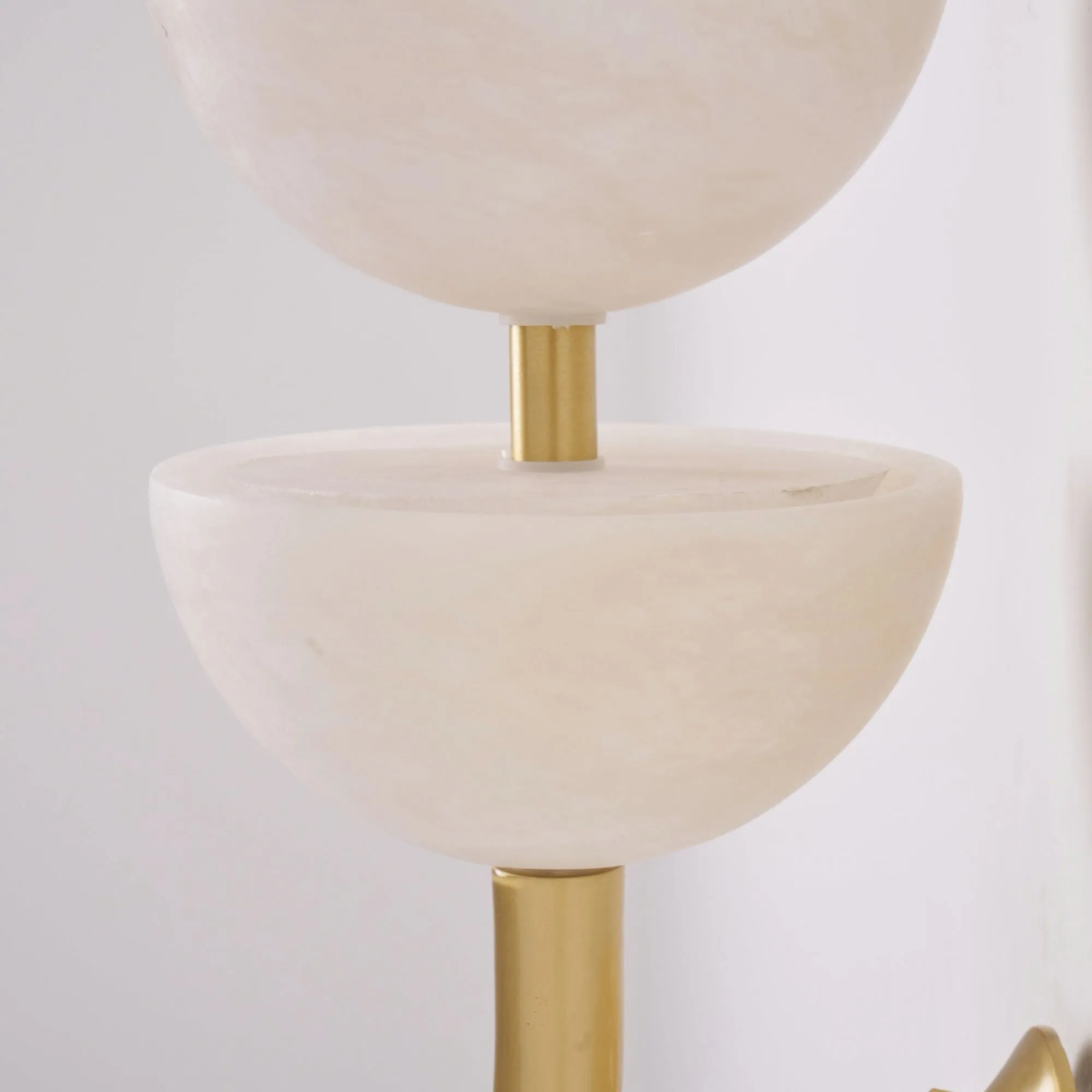 Triple Alabaster Wall Lamp D565