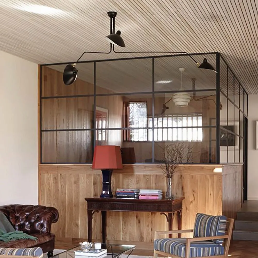 Industrial Adjustable Multi Arm Ceiling Light S17