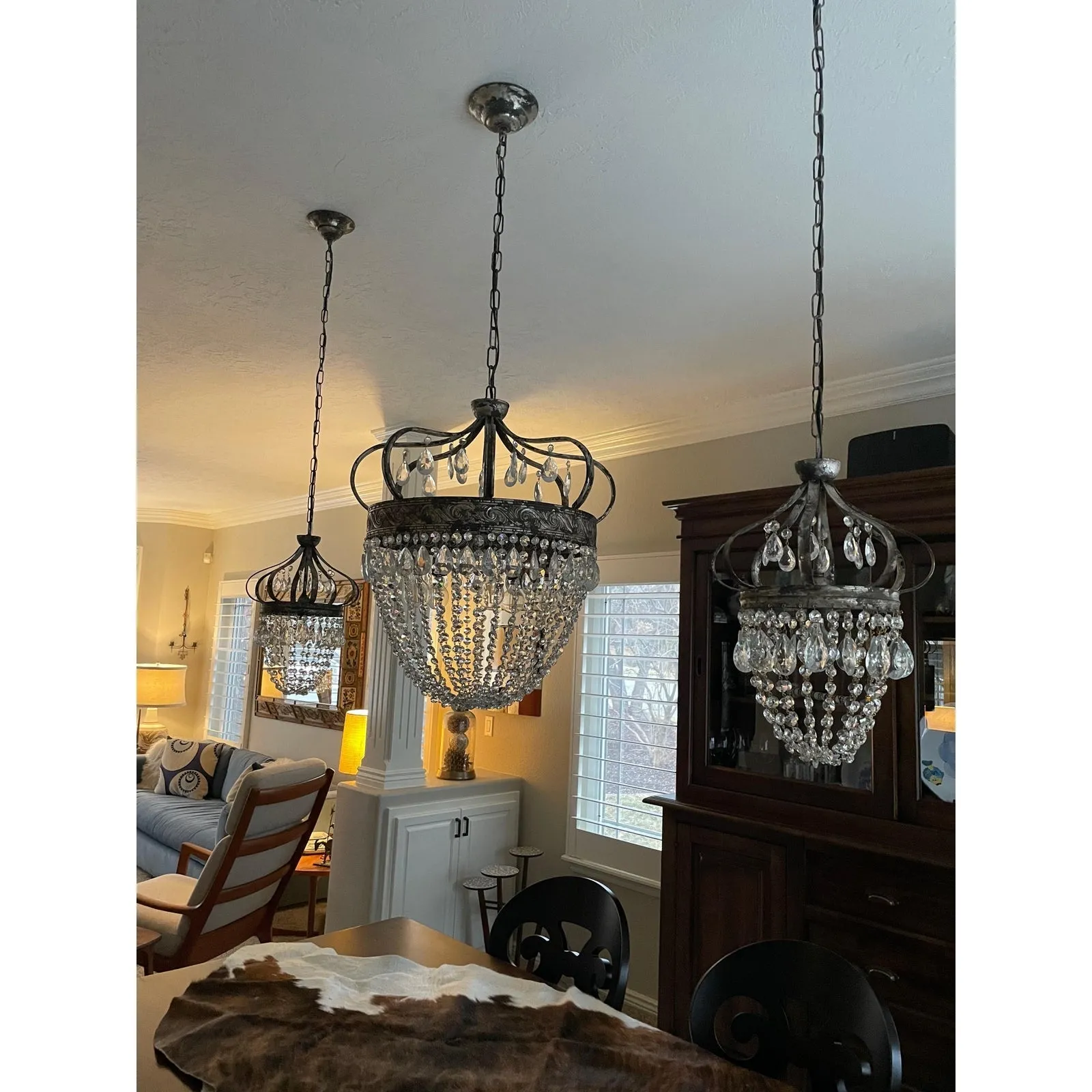 Abella Tear Drop Chandelier D517