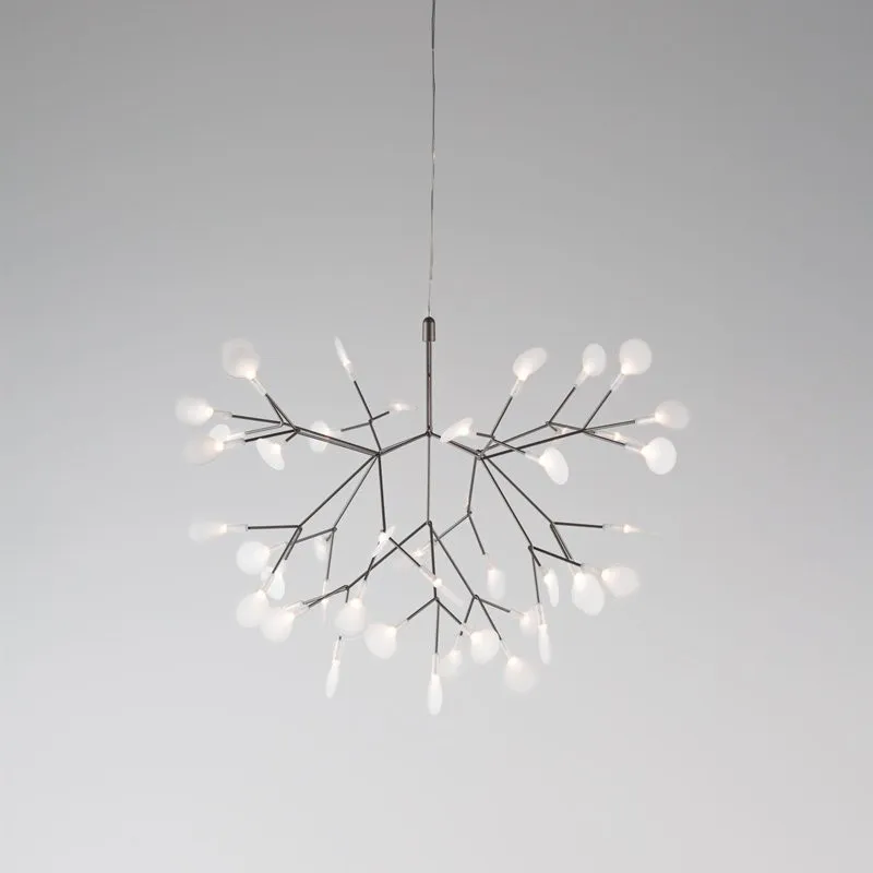 Scandinavian Branching LED Chandelier for Living Room