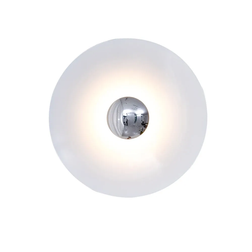 Simplicity Round Ginger Glow Wall Light S188