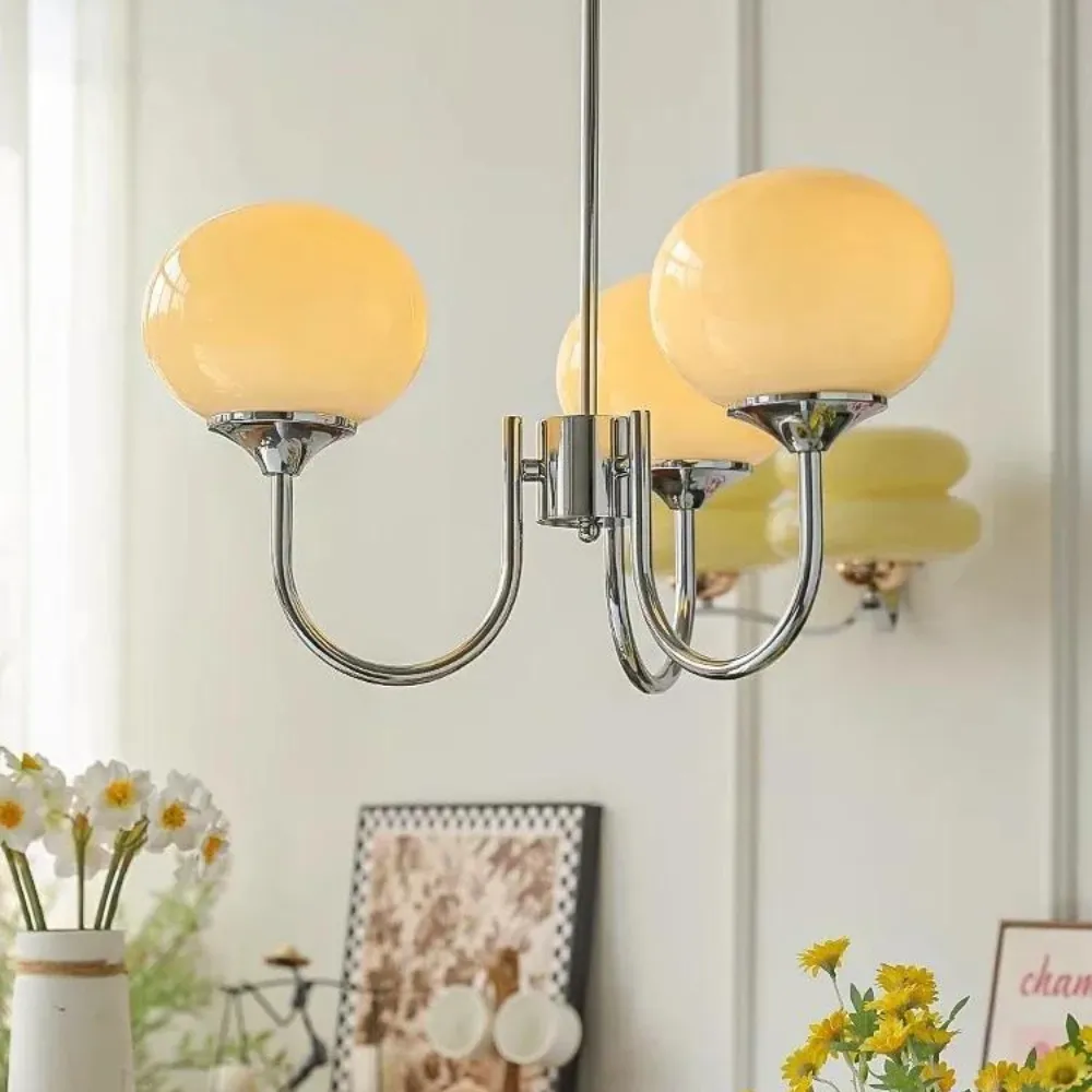 Marshmallow Modern Glass Chandelier D776