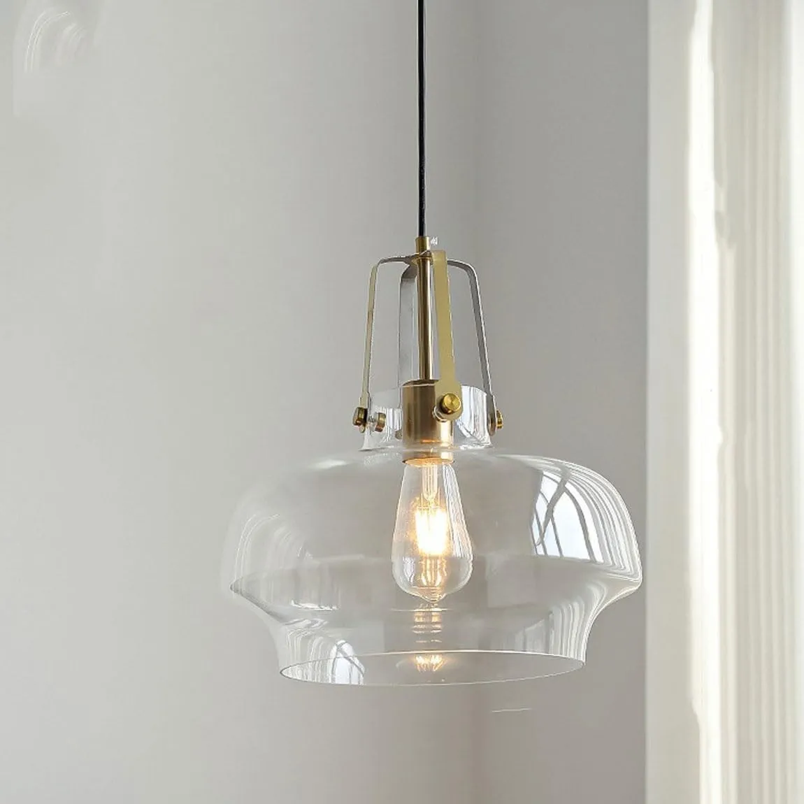 Modern Unique Shaped Fish Tank Glass Pendant Light T166