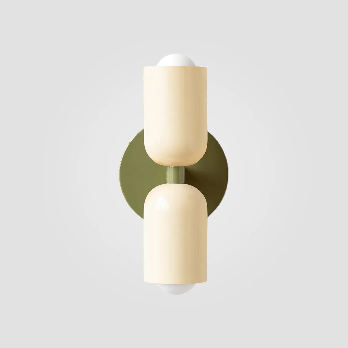Colorful Double Head Up Down Wall Sconce S113