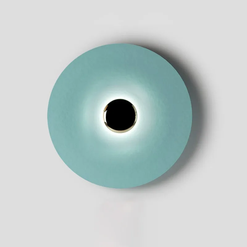 Simplicity Round Ginger Glow Wall Light S188