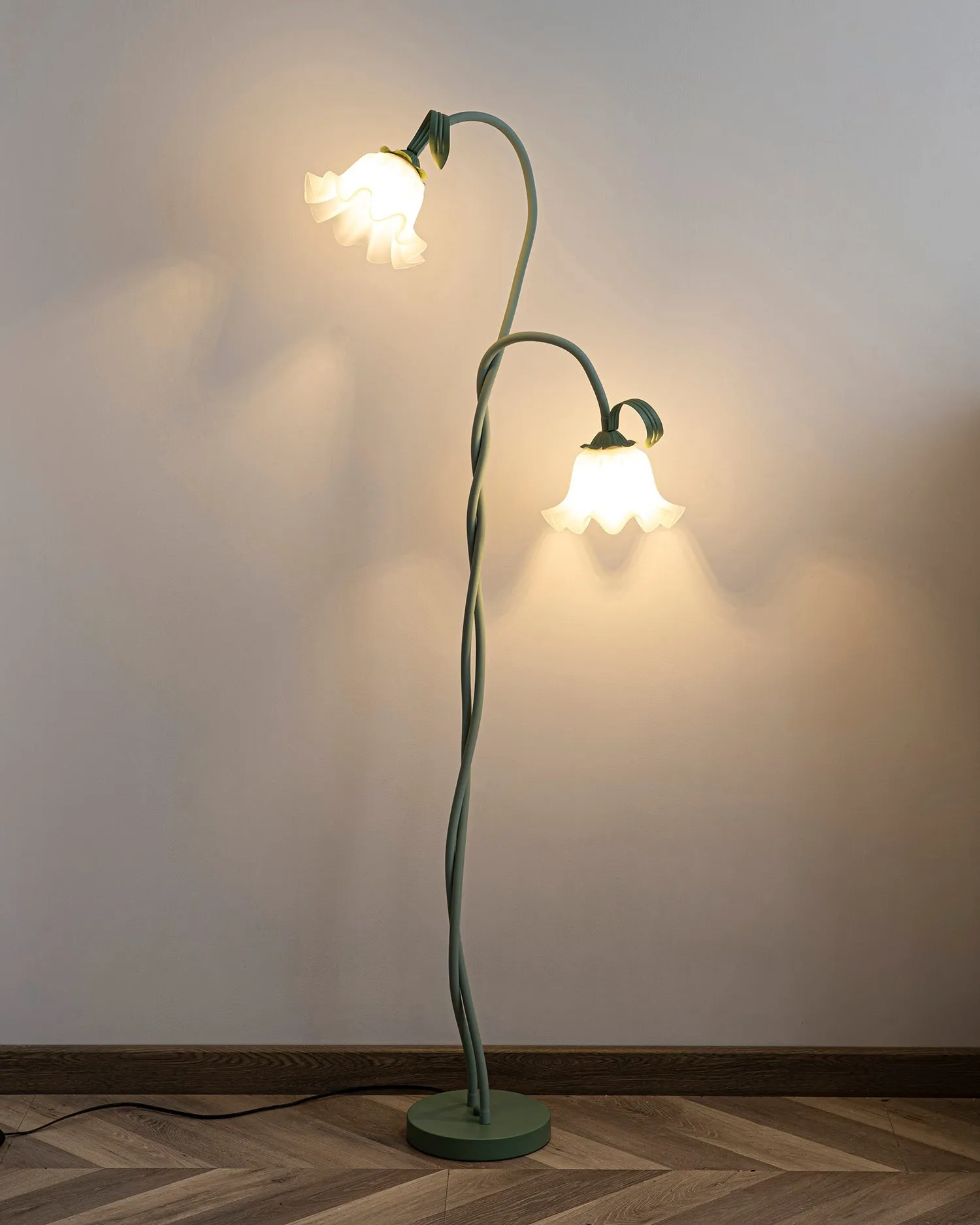 Creative Multi-Head Winding Flower Shape Floor Lamp M175