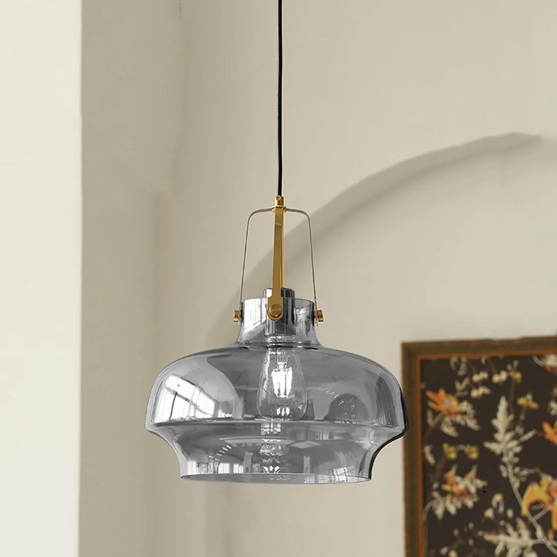 Modern Unique Shaped Fish Tank Glass Pendant Light T166