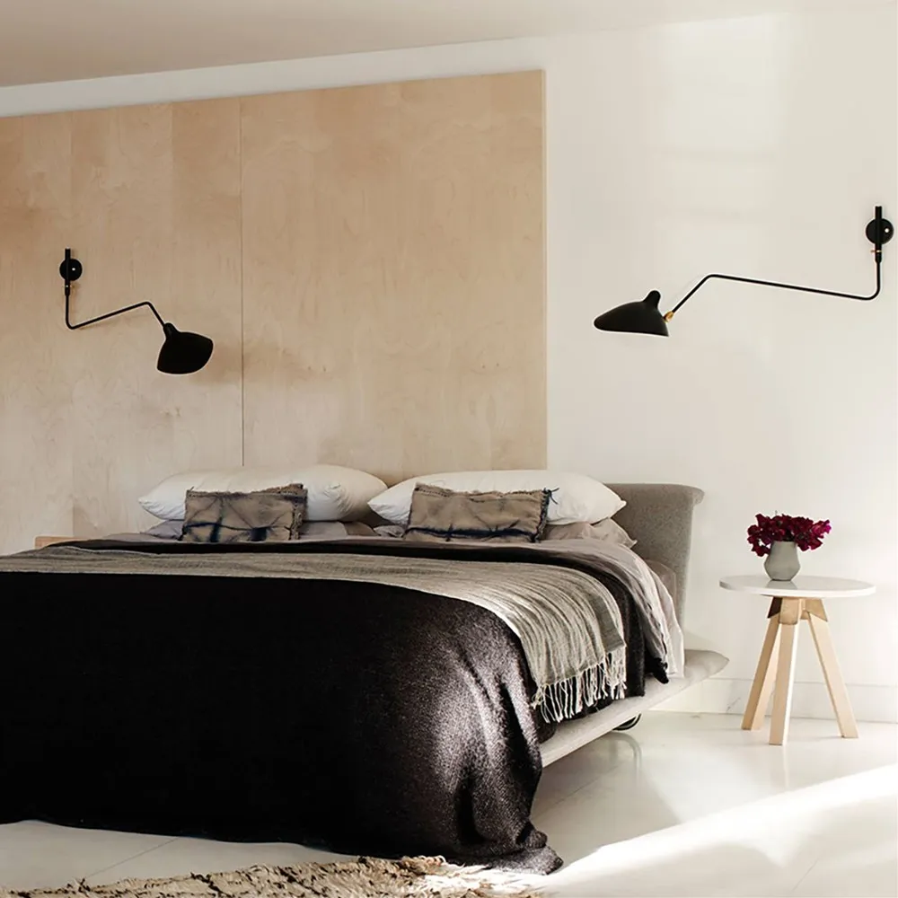 Industrial Duckbill Design LED Bedroom Wall Lamp S16