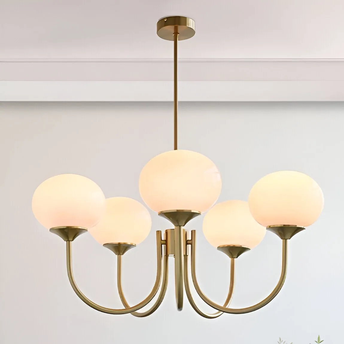 Marshmallow Modern Glass Chandelier D776
