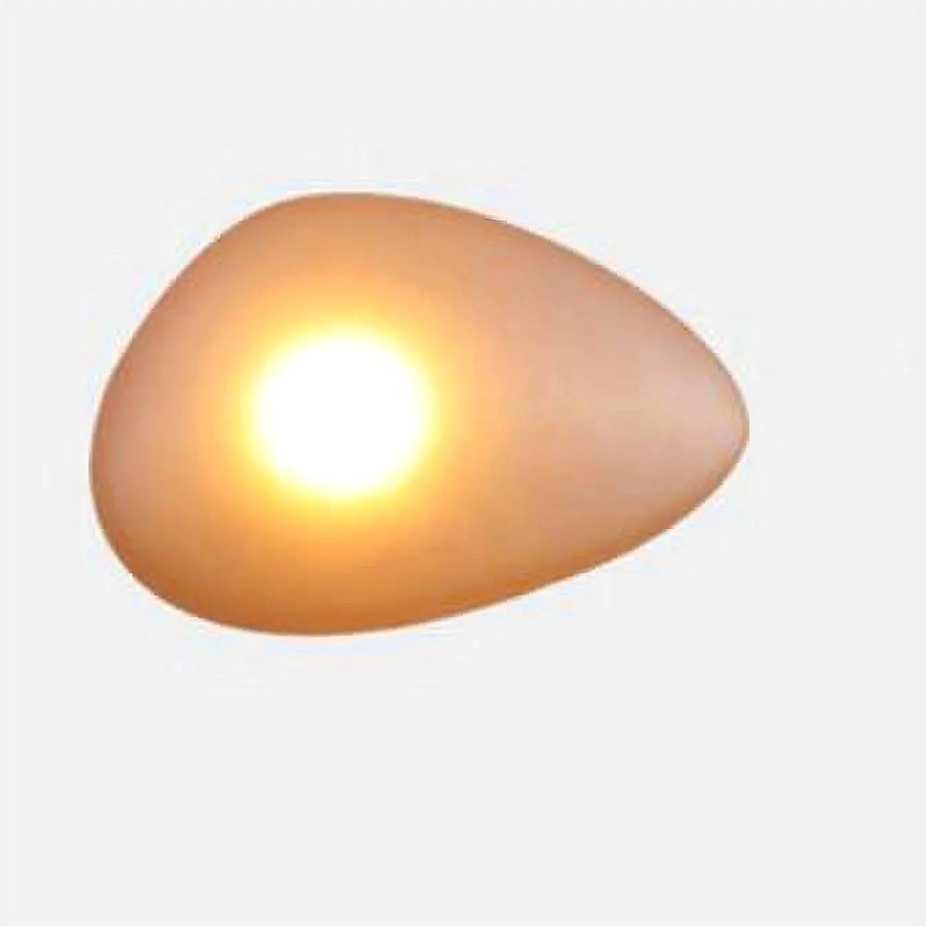 Pebble Glass Wall Lamp for Bedroom