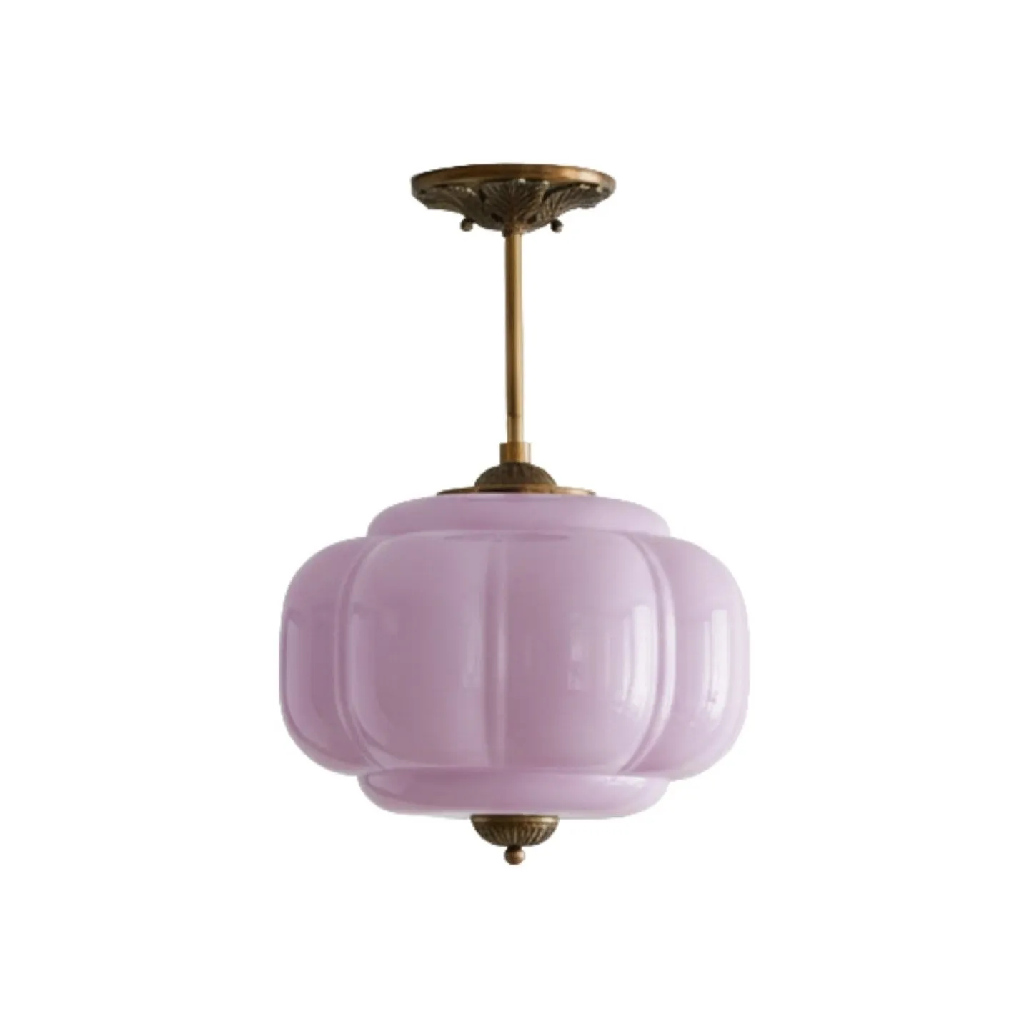 Eloise Vintage Glass Chandelier - Milk Glass Home Accent T289