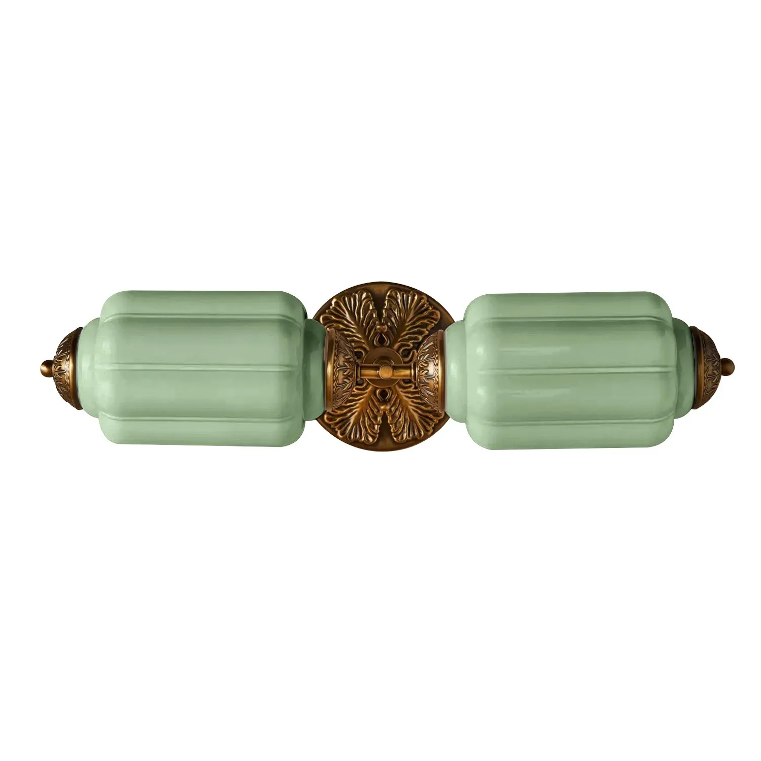 Eloise Pumkin Glass Vanity Sconce G51