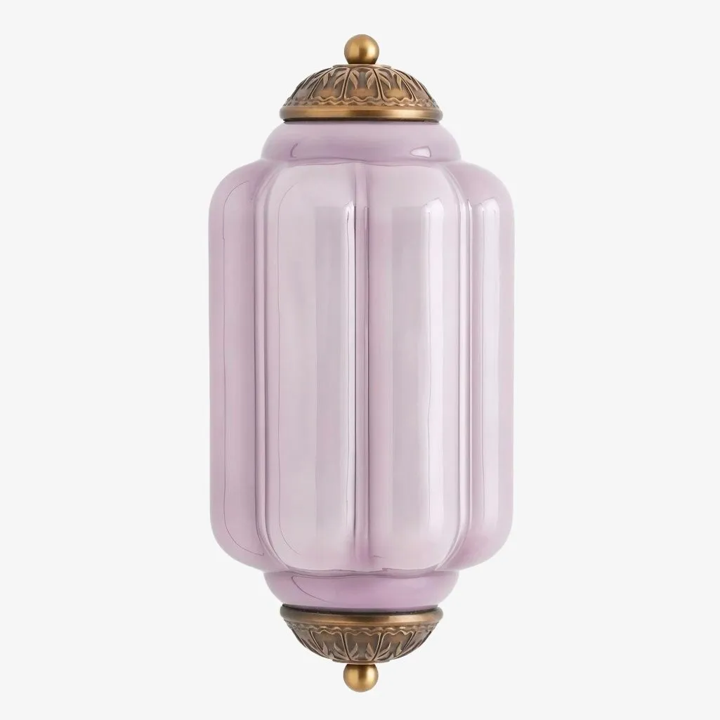 Eloise Brass Wall Sconce – Elegant Milk Glass Vintage Lighting T290