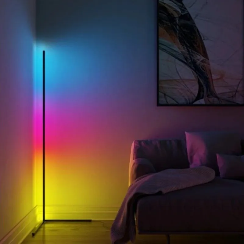 Adjustable RGB Floor Lamp