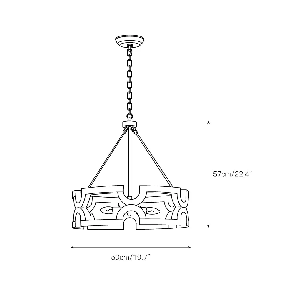 Jolla Chandelier D524