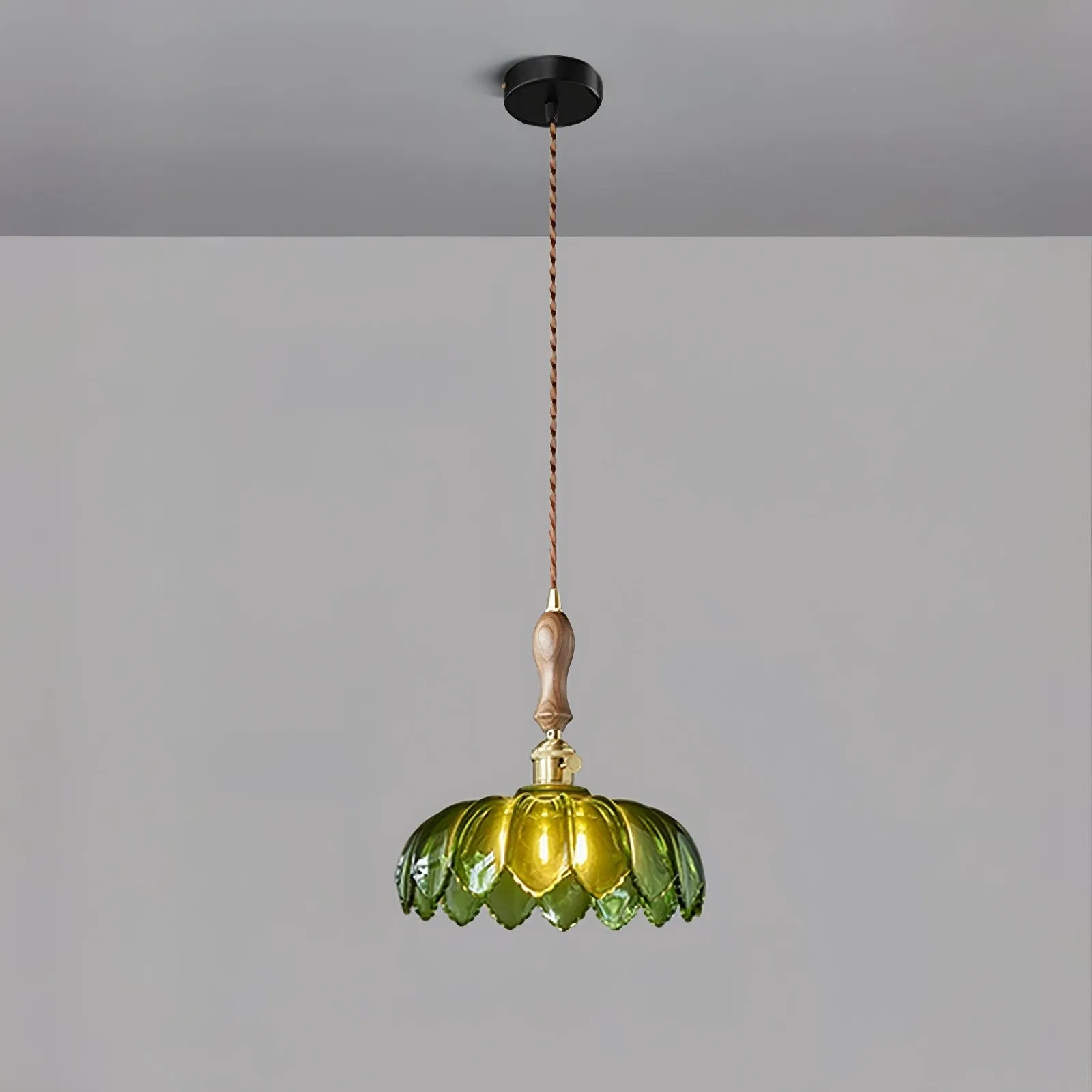 Retro Petal Green Pendant Lamp M58