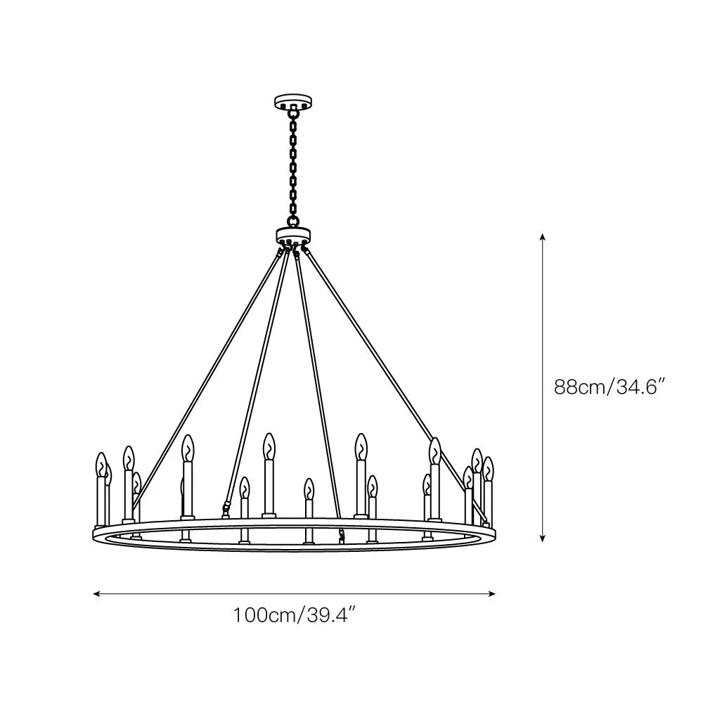 Avalee Chandelier D579