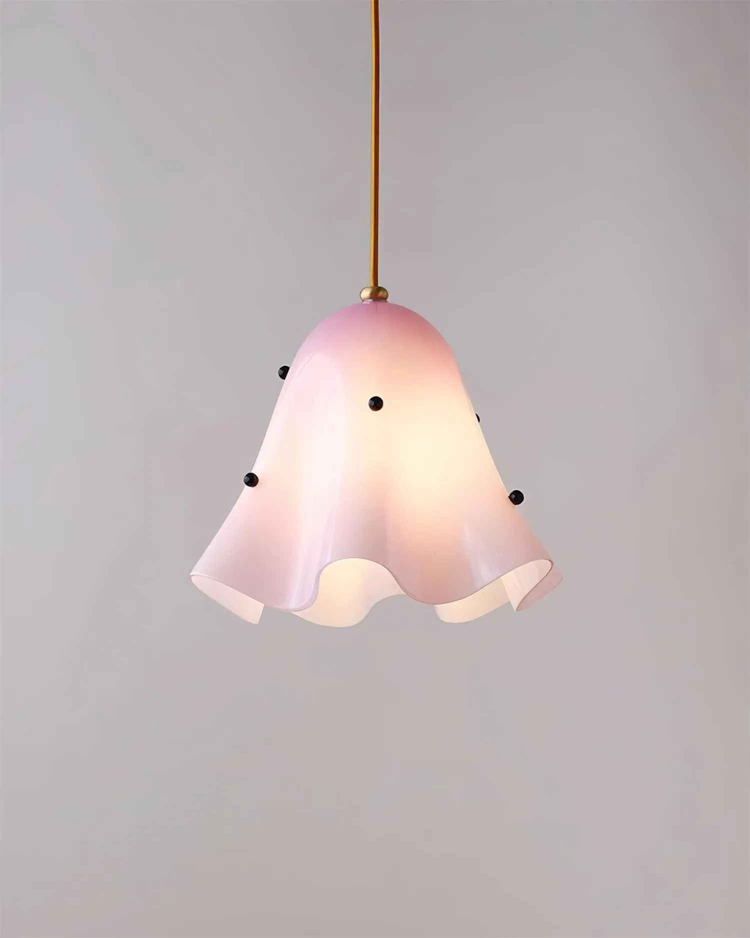 Bellina Artistic Glass Pendant Light - Modern Bloom Inspired Hanging Ceiling Lamp T279