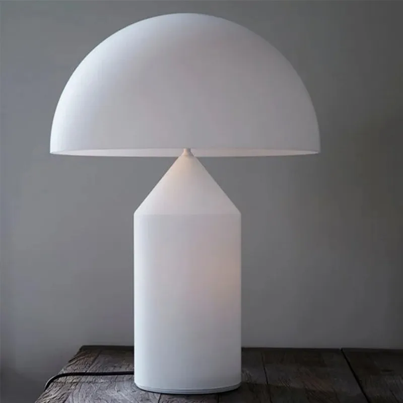 Modern Mushroom Metal Table Lamp for Bedroom