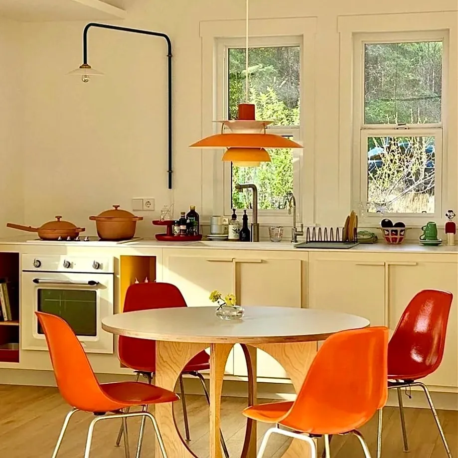 Danish UFO Design Kitchen Pendant Lamp